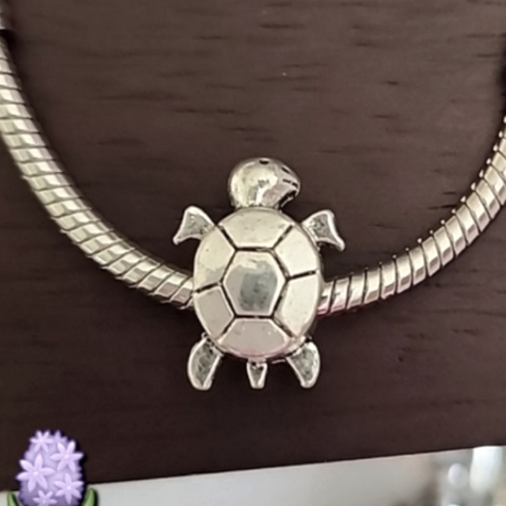 TURTLE  Charm for European Style Bracelets Tibeten alloys